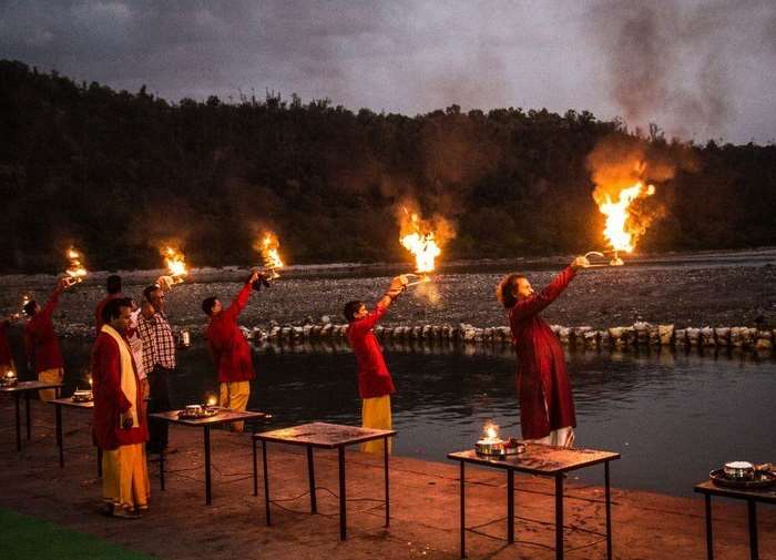 The ghat is popular for the evening Ganga Aarti al The ghat is popular for the evening Ganga Aarti also known as Maha Aarti performed alongside chants of Vedic hymns which gives you a feeling of being